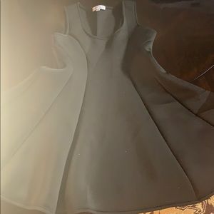 BARNEYS Fit and Flare Black Evening Dress